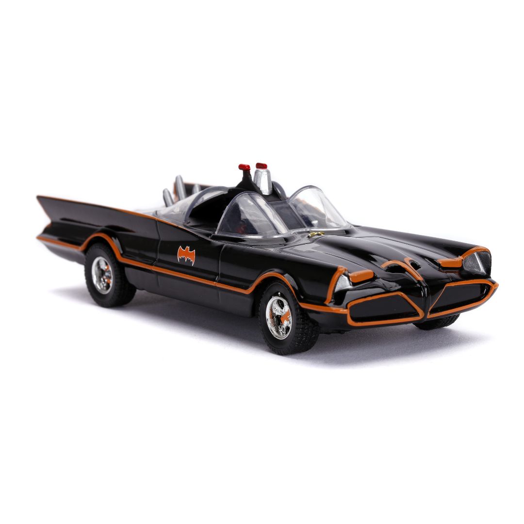 Jada 1/32 "Hollywood Rides" 1966 Classic TV Batmobile w/Batman – image 3
