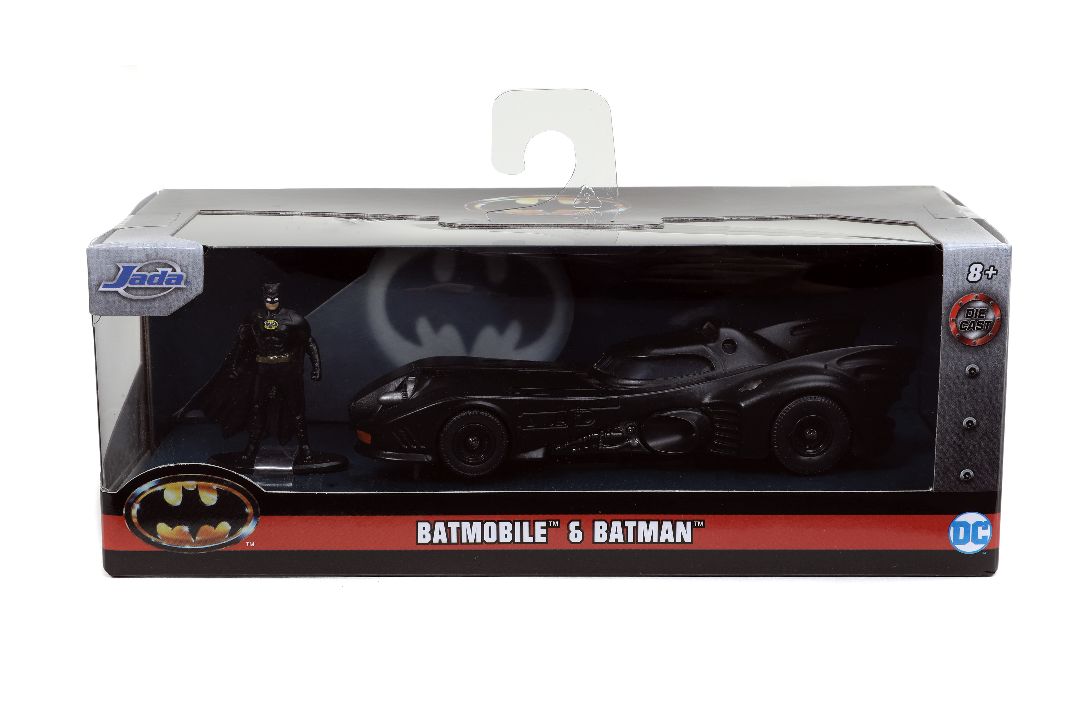 Jada 1/32 "Hollywood Rides" 1989 Batman Batmobile with Batman – image 12