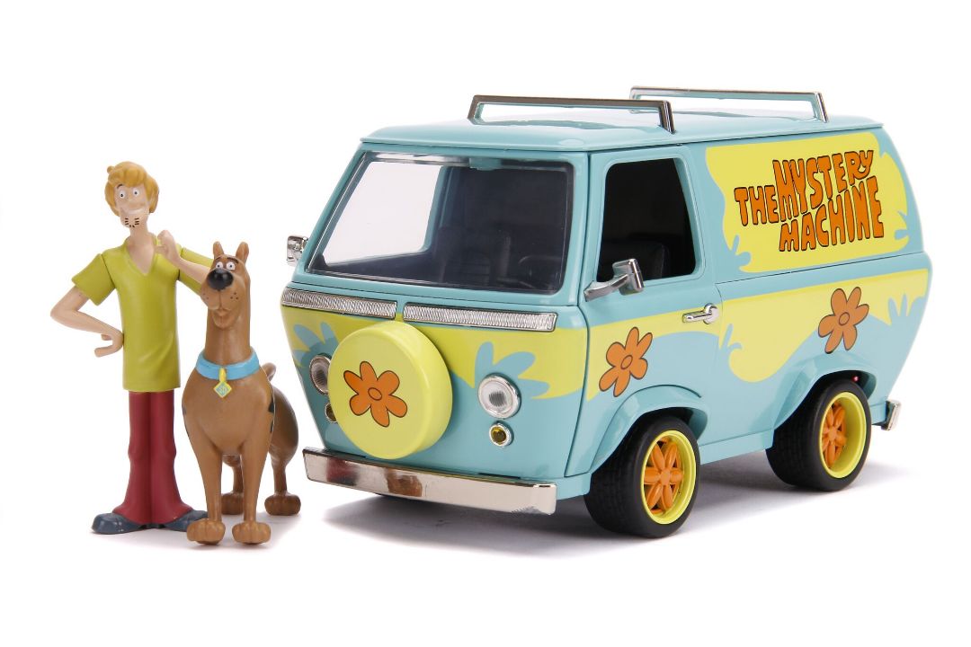 Jada 1/24 "Hollywood Rides" Mystery Machine w/Scooby Doo/Shaggy – image 2