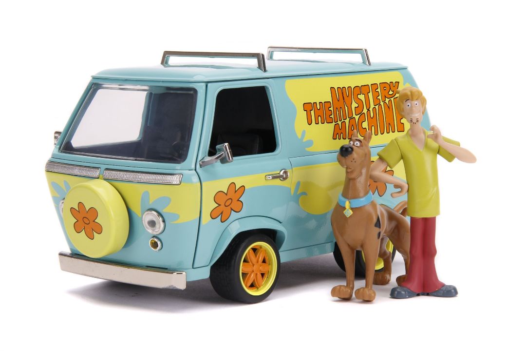 Jada 1/24 "Hollywood Rides" Mystery Machine w/Scooby Doo/Shaggy – image 4