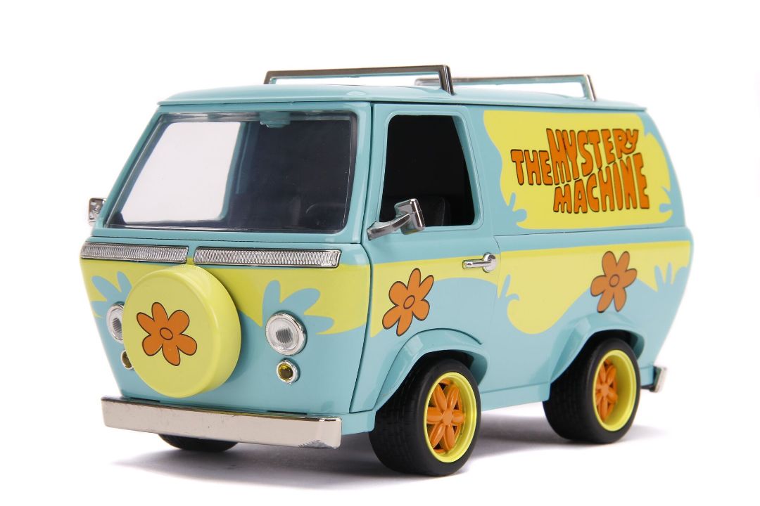 Jada 1/24 "Hollywood Rides" Mystery Machine w/Scooby Doo/Shaggy – image 5