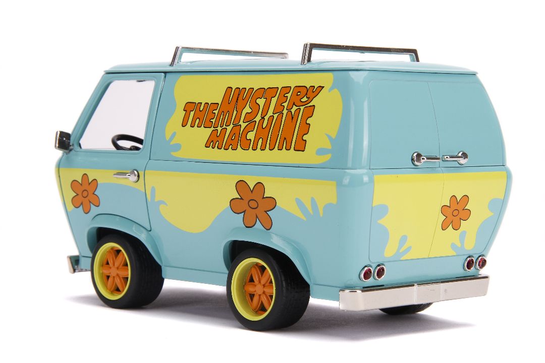Jada 1/24 "Hollywood Rides" Mystery Machine w/Scooby Doo/Shaggy – image 6