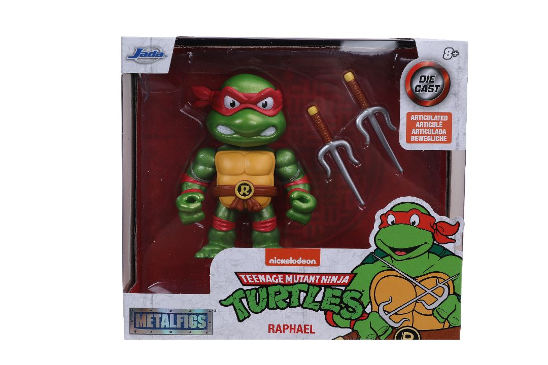 Jada 4" Metalfigs Marvel TMNT - Raphael – image 10