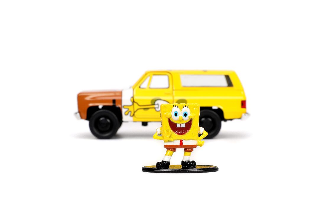 Jada 1/32 1980 Chevy K5 Blazer with Spongebob – image 2