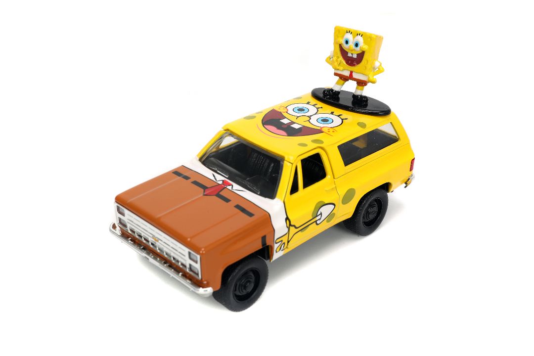 Jada 1/32 1980 Chevy K5 Blazer with Spongebob – image 3