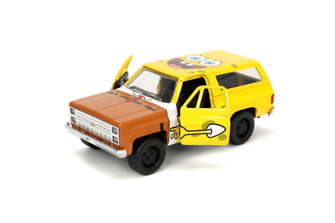 Jada 1/32 1980 Chevy K5 Blazer with Spongebob – image 8