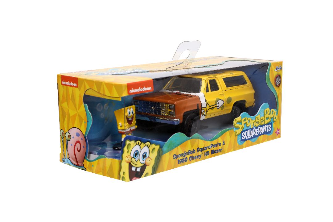 Jada 1/32 1980 Chevy K5 Blazer with Spongebob – image 13