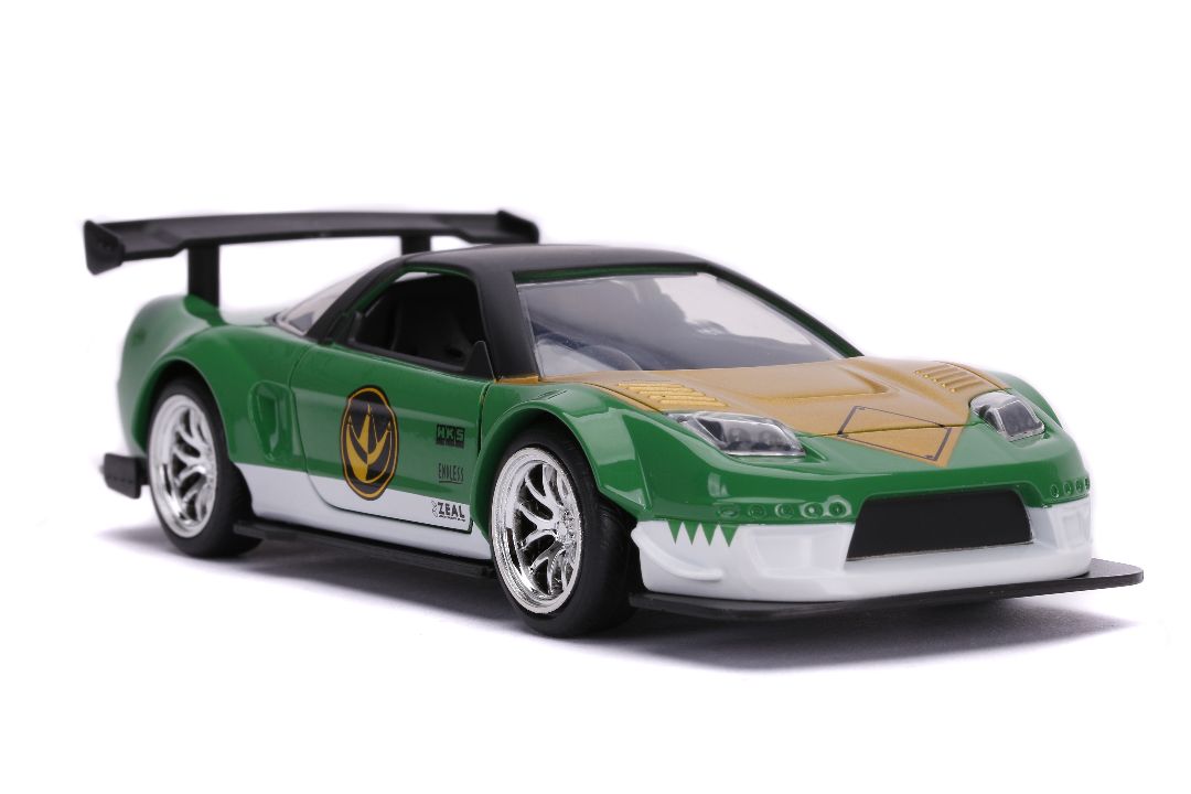 Jada 1/32 "Hollywood Rides" 2002 Honda NSX (Green Ranger Theme) – image 2