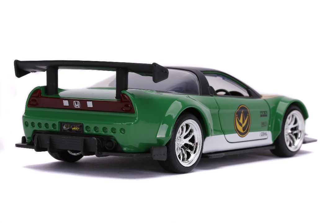 Jada 1/32 "Hollywood Rides" 2002 Honda NSX (Green Ranger Theme) – image 4