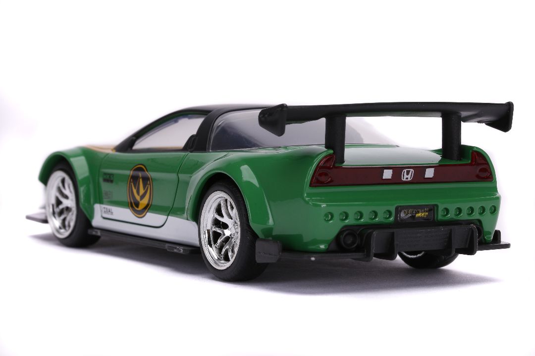 Jada 1/32 "Hollywood Rides" 2002 Honda NSX (Green Ranger Theme) – image 6