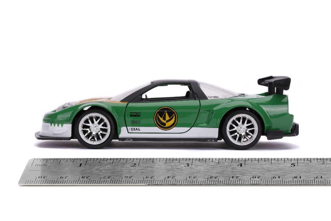 Jada 1/32 "Hollywood Rides" 2002 Honda NSX (Green Ranger Theme) – image 10