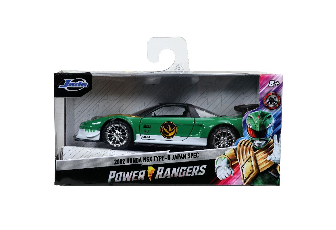 Jada 1/32 "Hollywood Rides" 2002 Honda NSX (Green Ranger Theme) – image 11