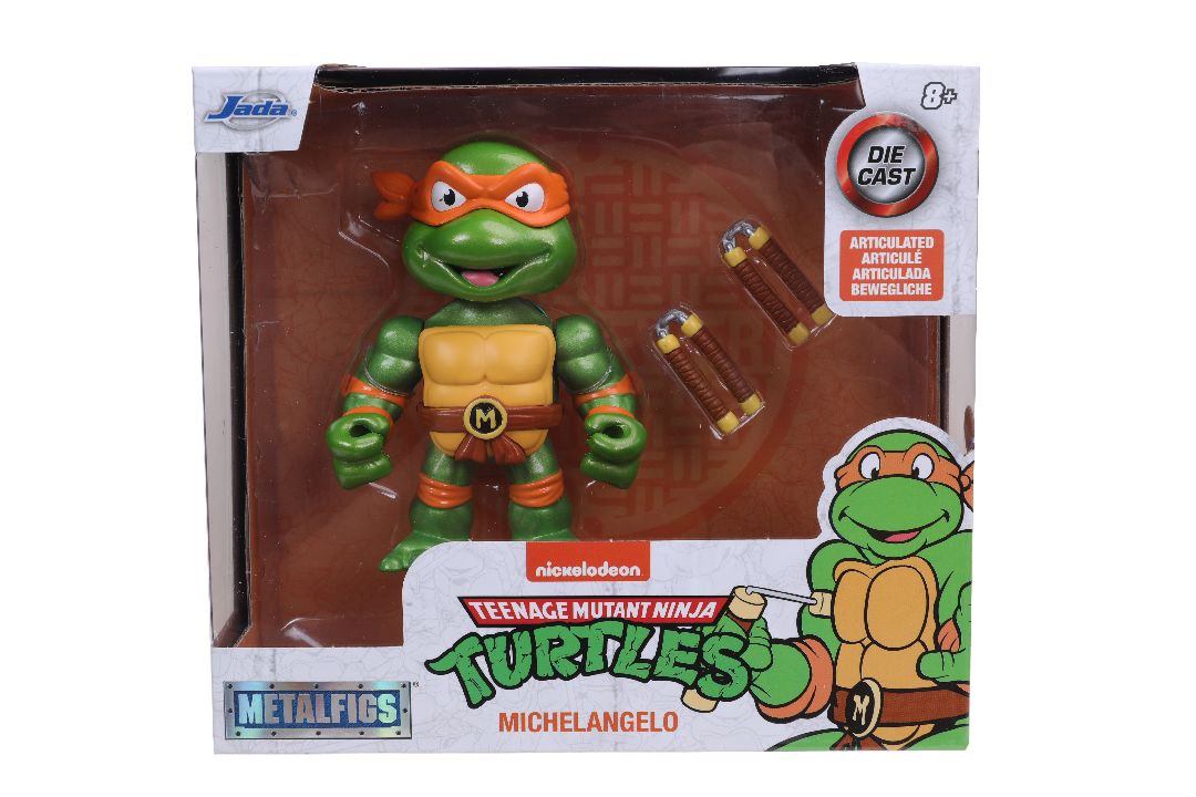 Jada 4" Metalfigs TMNT - Michelangelo – image 10
