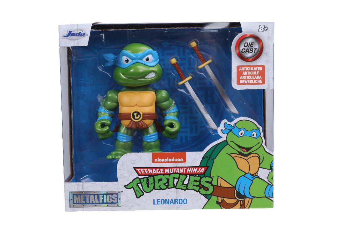 Jada 4" Metalfigs TMNT - Leonardo – image 10