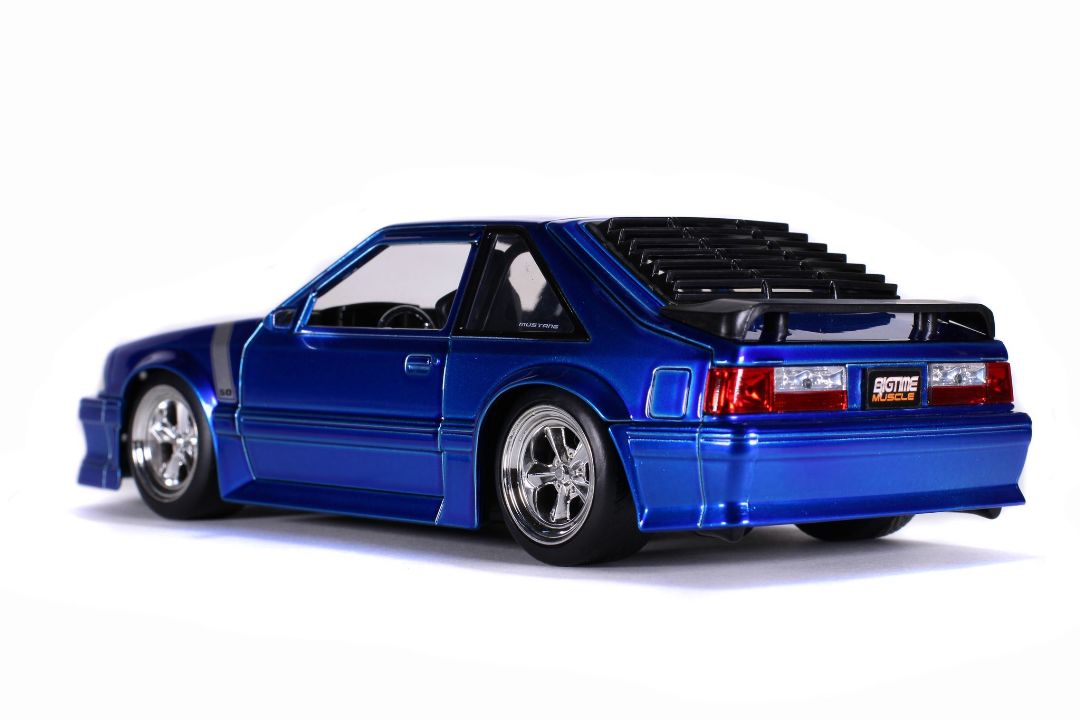 Jada 1/24 "BIGTIME Muscle" 1989 Ford Mustang GT – image 2