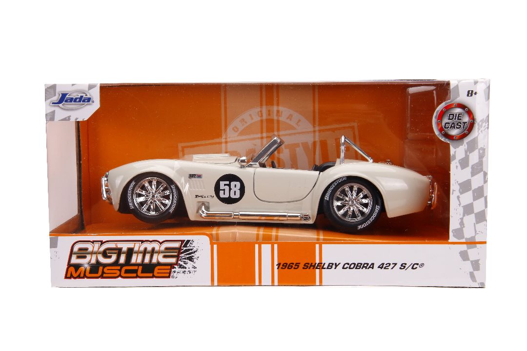 Jada 1/24 "BIGTIME Muscle" 1965 Shelby Cobra 427 S/C – image 5