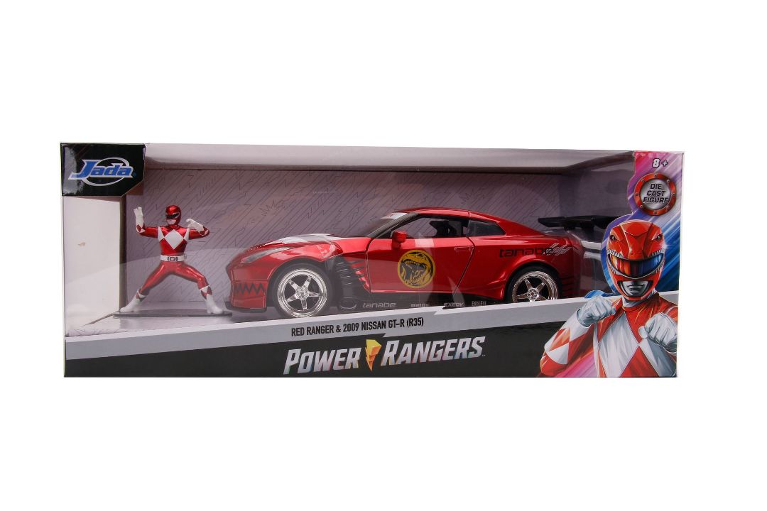 Jada 1/24 "Hollywood Rides" 2009 Nissan GT-R (R35) w/ figure – image 3