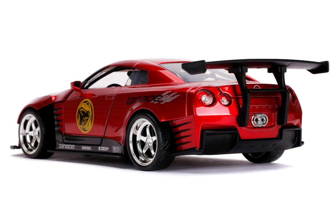 Jada 1/24 "Hollywood Rides" 2009 Nissan GT-R (R35) w/ figure – image 4