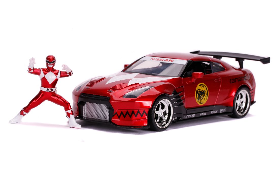 Jada 1/24 "Hollywood Rides" 2009 Nissan GT-R (R35) w/ figure – image 6