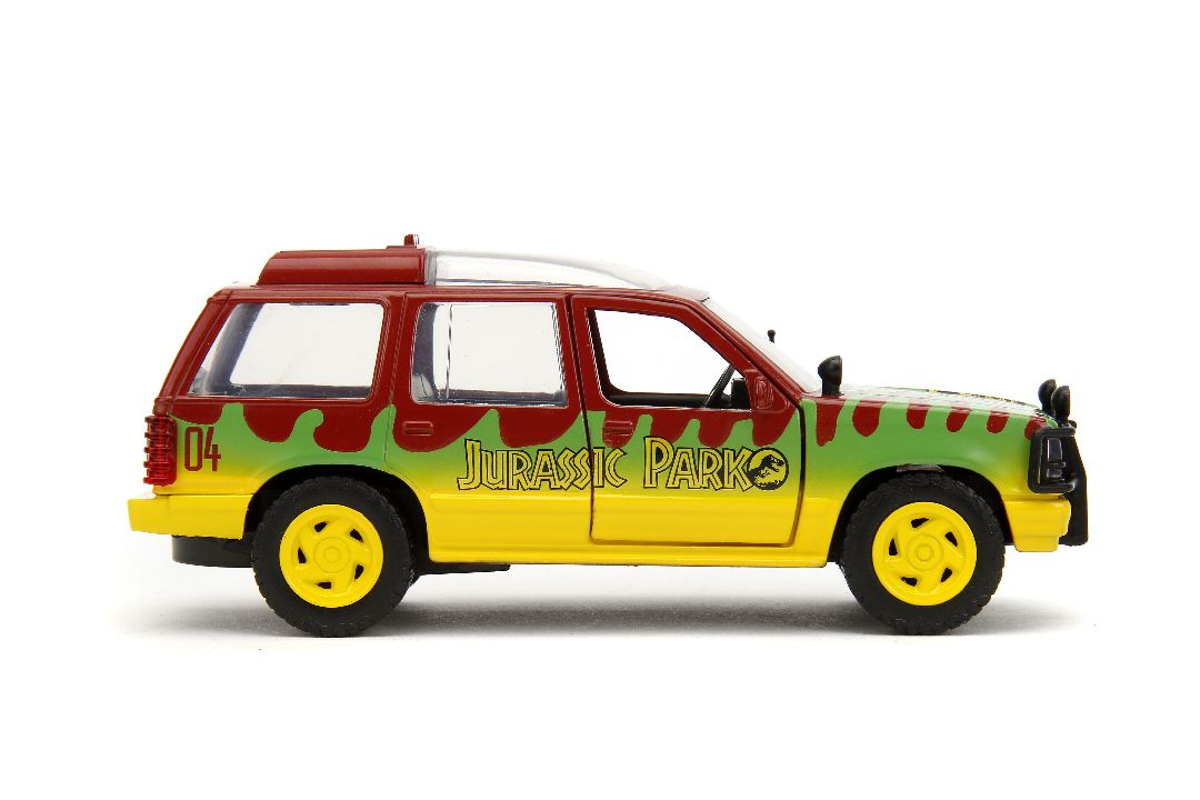 Jada 1/32 "Hollywood Rides" Jurassic Park 1993 Ford Explorer – image 6