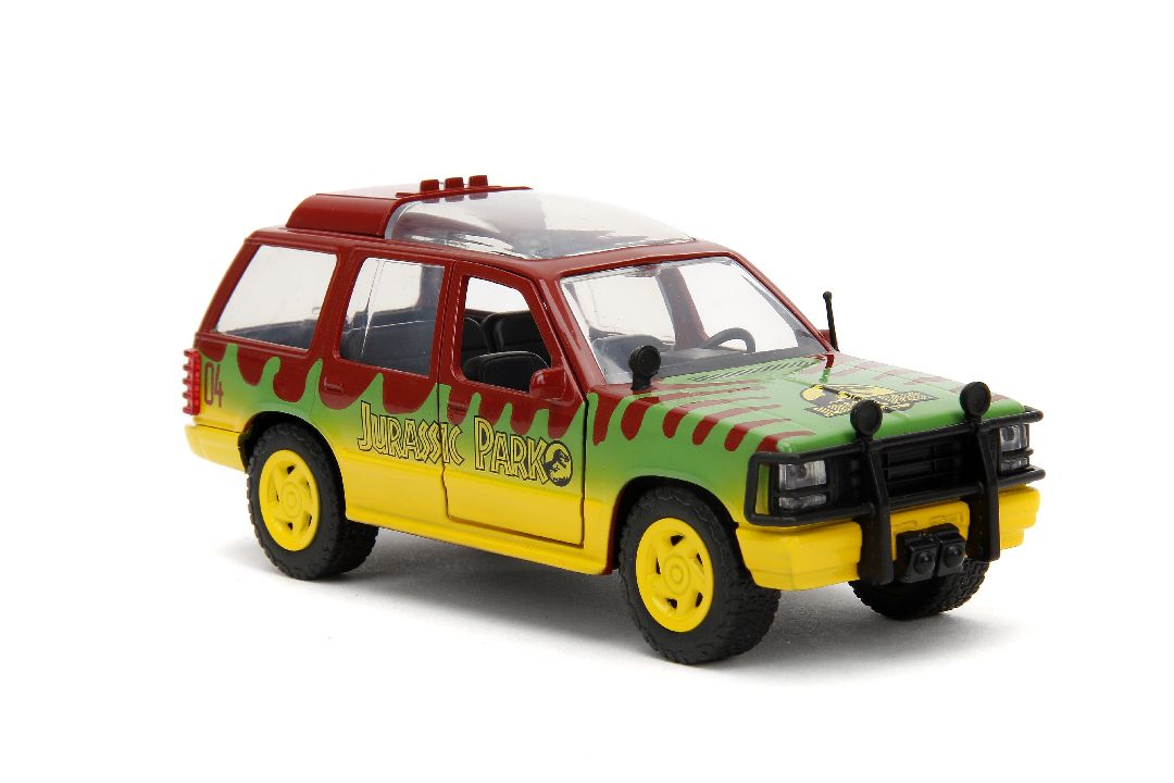 Jada 1/32 "Hollywood Rides" Jurassic Park 1993 Ford Explorer – image 7