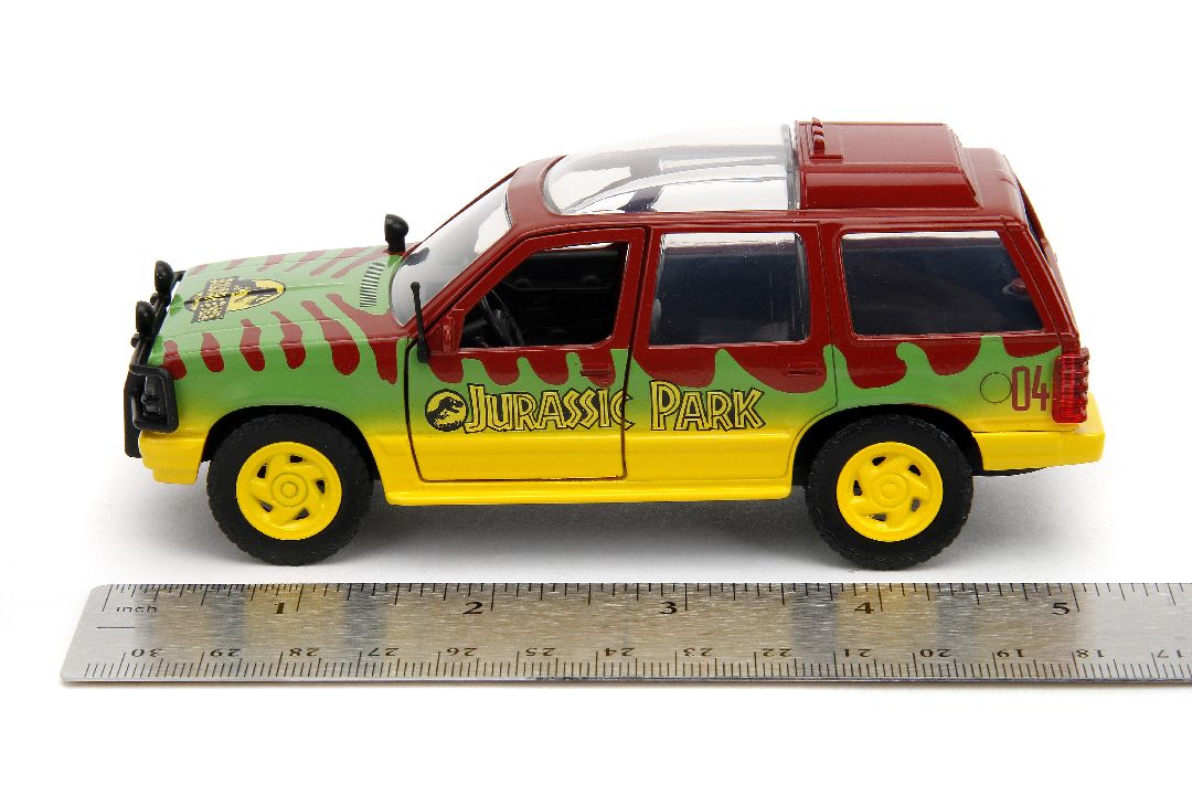 Jada 1/32 "Hollywood Rides" Jurassic Park 1993 Ford Explorer – image 12