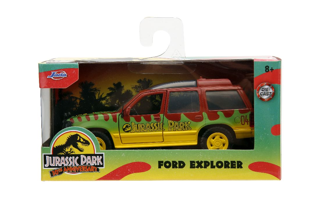 Jada 1/32 "Hollywood Rides" Jurassic Park 1993 Ford Explorer – image 13