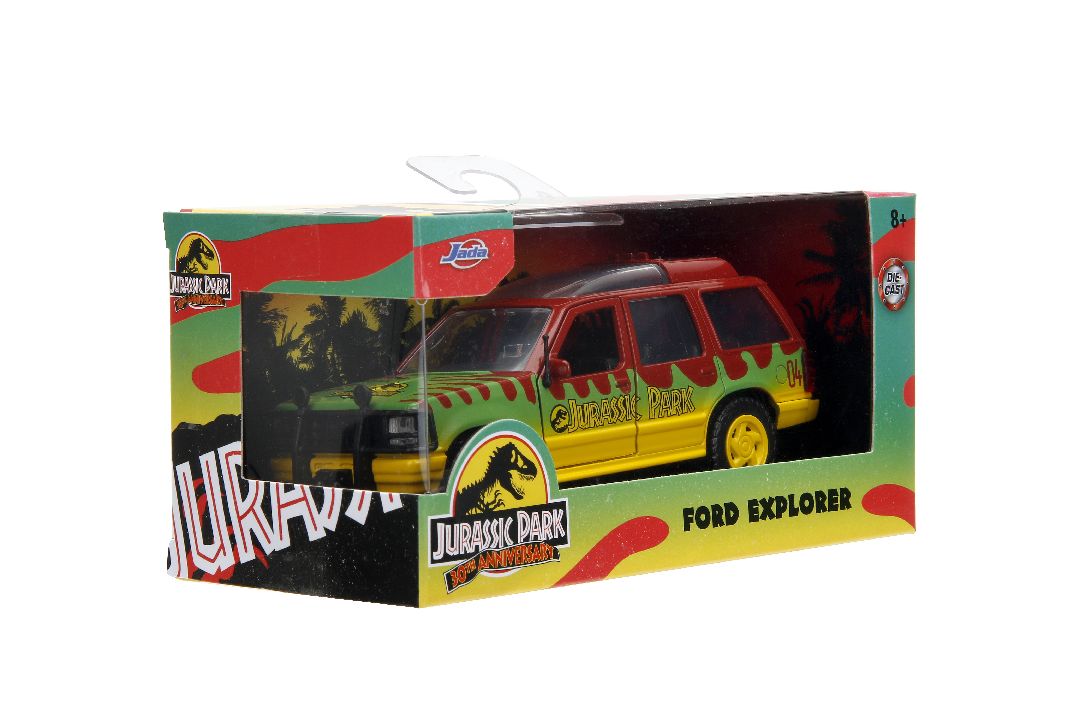 Jada 1/32 "Hollywood Rides" Jurassic Park 1993 Ford Explorer – image 14