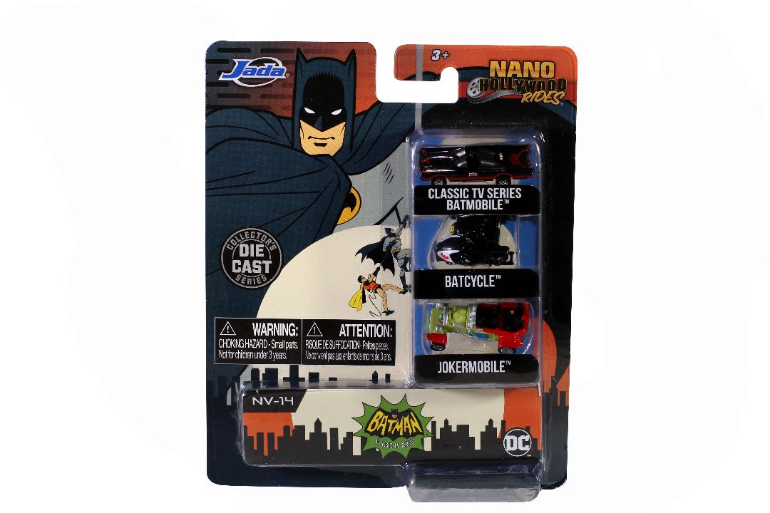 Jada 1.65" "Nano Hollywood Rides" 1966 TV Series Batman – image 3