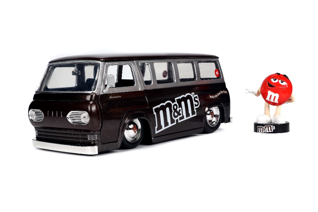 Jada 1/24 1965 Ford Econoline Van with Red M&M's – image 2