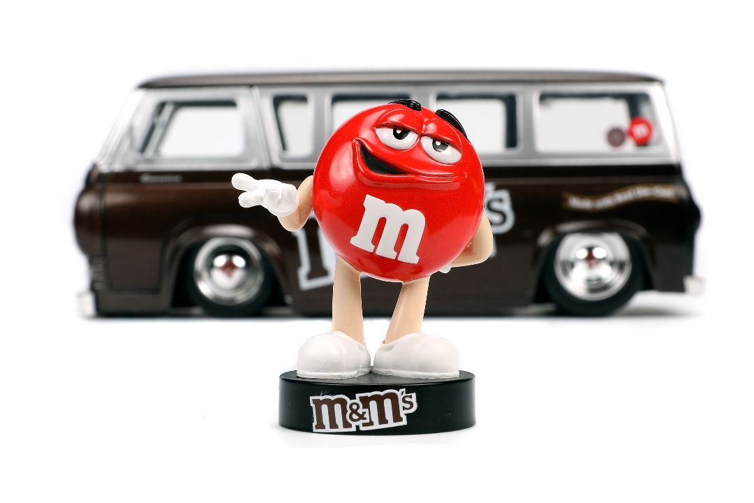 Jada 1/24 1965 Ford Econoline Van with Red M&M's – image 5