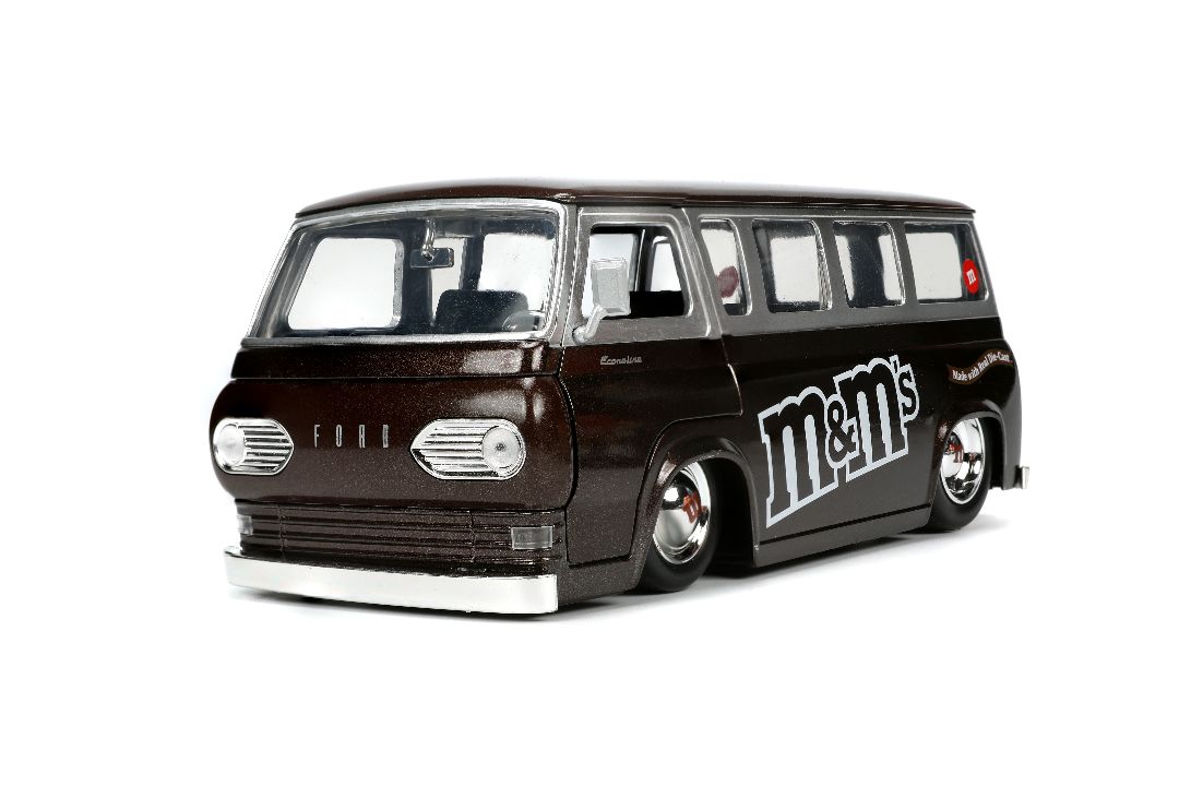 Jada 1/24 1965 Ford Econoline Van with Red M&M's – image 6