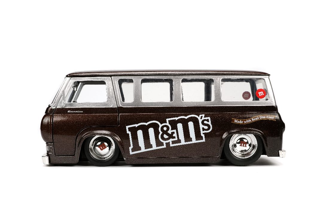 Jada 1/24 1965 Ford Econoline Van with Red M&M's – image 10