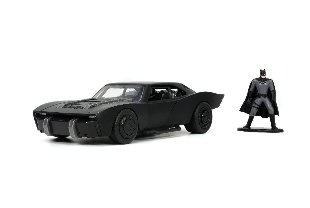 Jada 1/32 "Hollywood Rides" 2022 The Batman Batmobile w/Batman – image 2