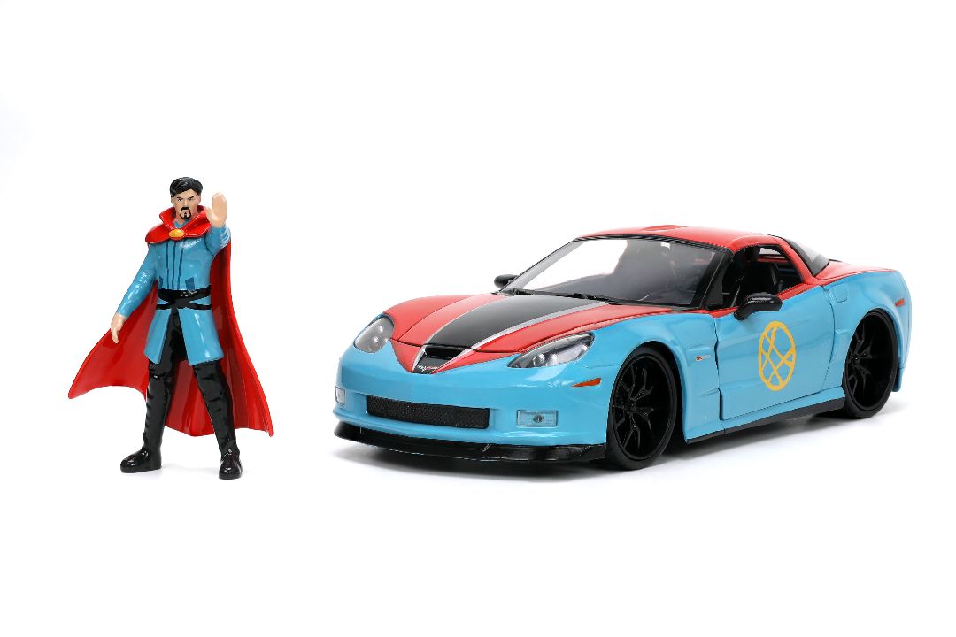 Jada 1/24 "Hollywood Rides" 2006 Corvette Z06 with Dr. Strange – image 4