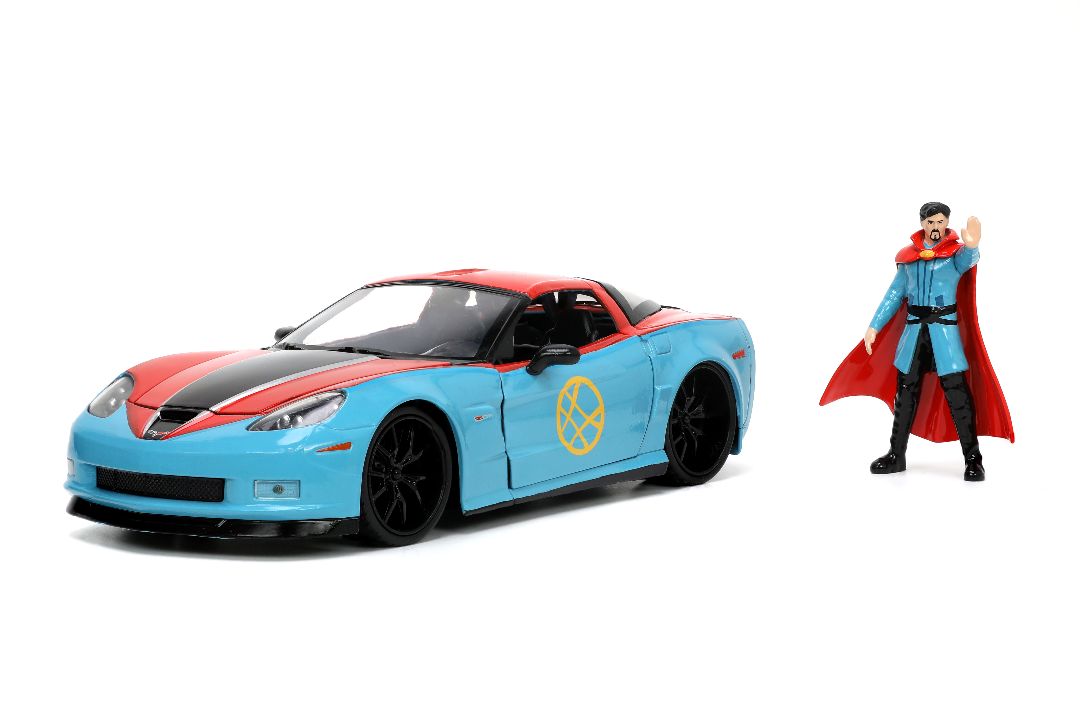 Jada 1/24 "Hollywood Rides" 2006 Corvette Z06 with Dr. Strange – image 3