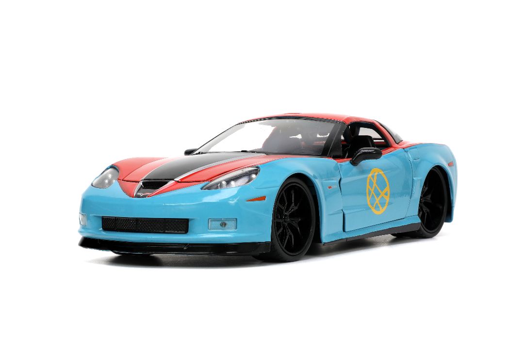 Jada 1/24 "Hollywood Rides" 2006 Corvette Z06 with Dr. Strange – image 9