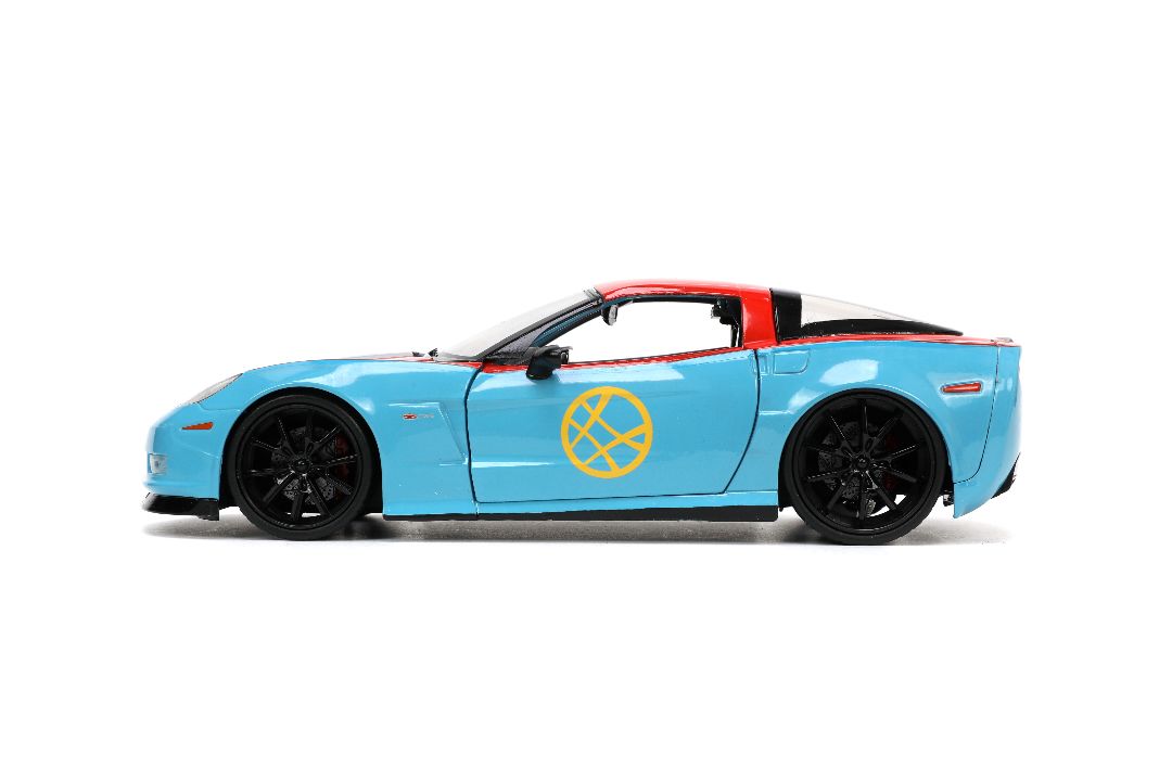 Jada 1/24 "Hollywood Rides" 2006 Corvette Z06 with Dr. Strange – image 7