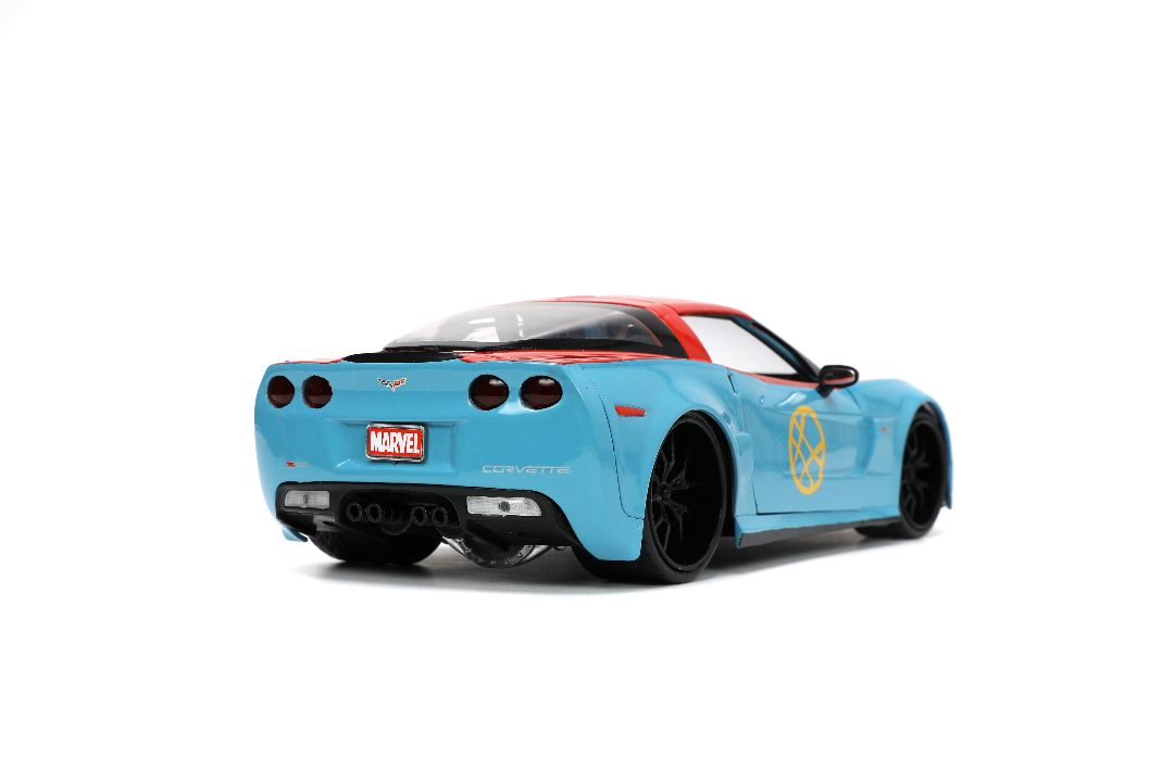 Jada 1/24 "Hollywood Rides" 2006 Corvette Z06 with Dr. Strange – image 6