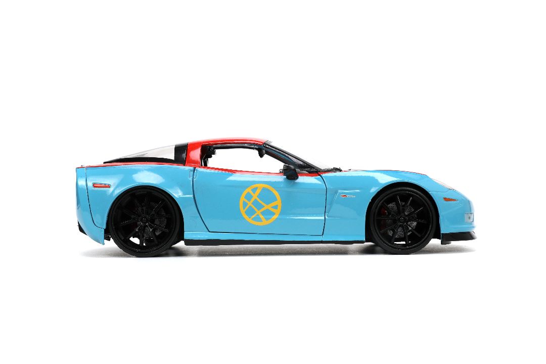 Jada 1/24 "Hollywood Rides" 2006 Corvette Z06 with Dr. Strange – image 14