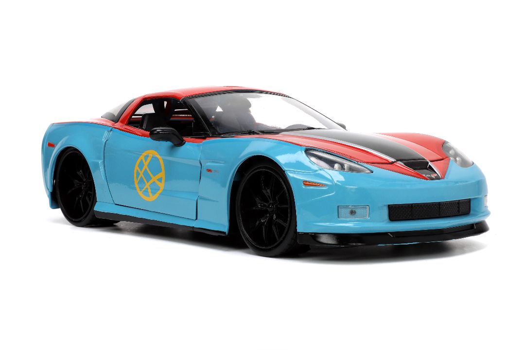 Jada 1/24 "Hollywood Rides" 2006 Corvette Z06 with Dr. Strange – image 12