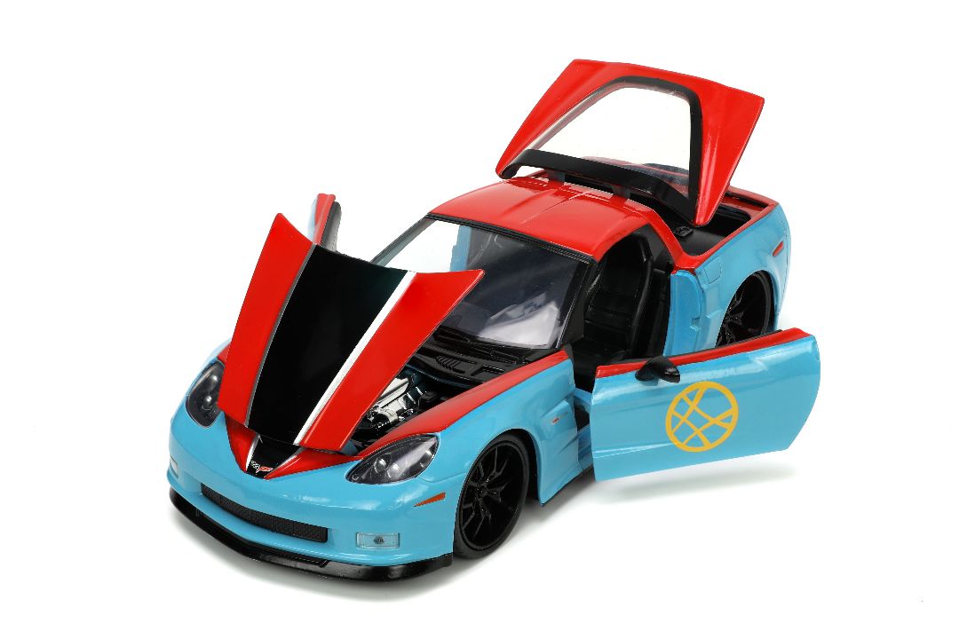 Jada 1/24 "Hollywood Rides" 2006 Corvette Z06 with Dr. Strange – image 13