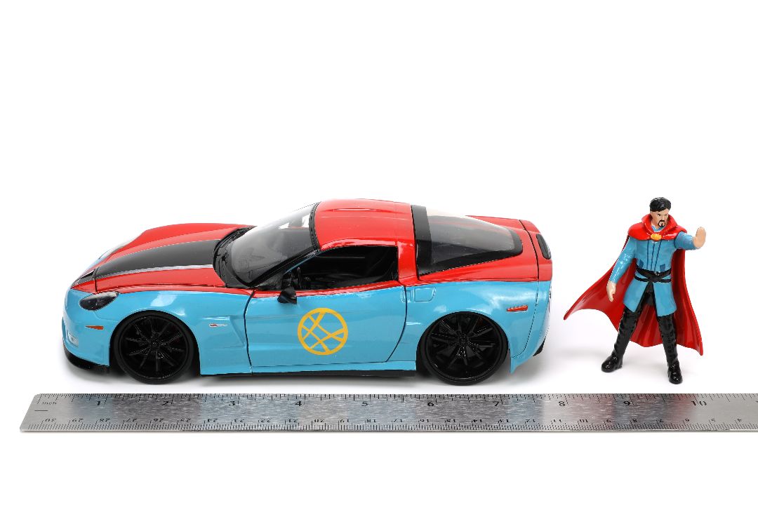 Jada 1/24 "Hollywood Rides" 2006 Corvette Z06 with Dr. Strange – image 15