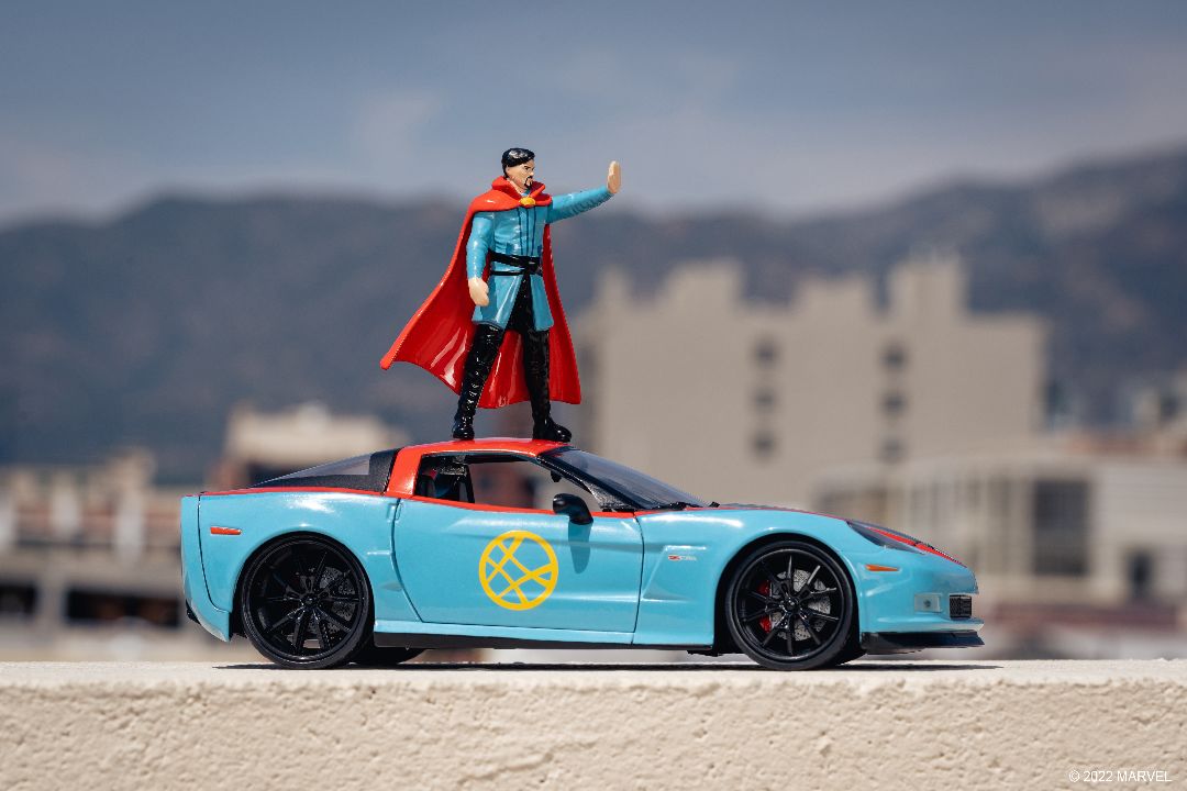 Jada 1/24 "Hollywood Rides" 2006 Corvette Z06 with Dr. Strange – image 29