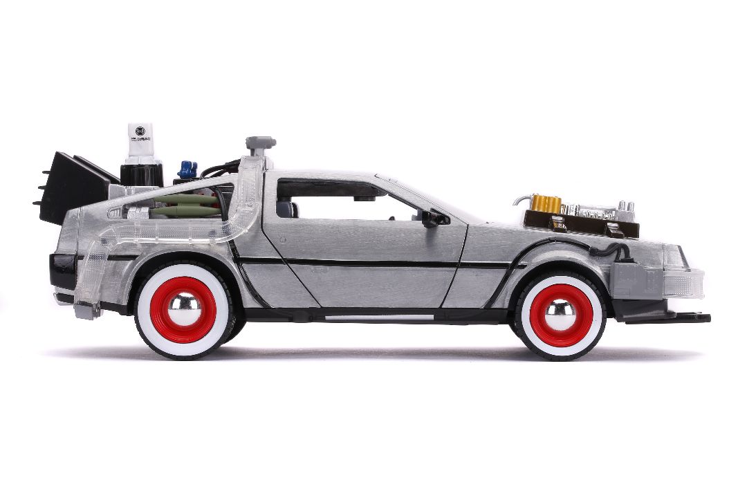 Jada 1/24 "Hollywood Rides" Back To The Future Part III w/ Light – image 3