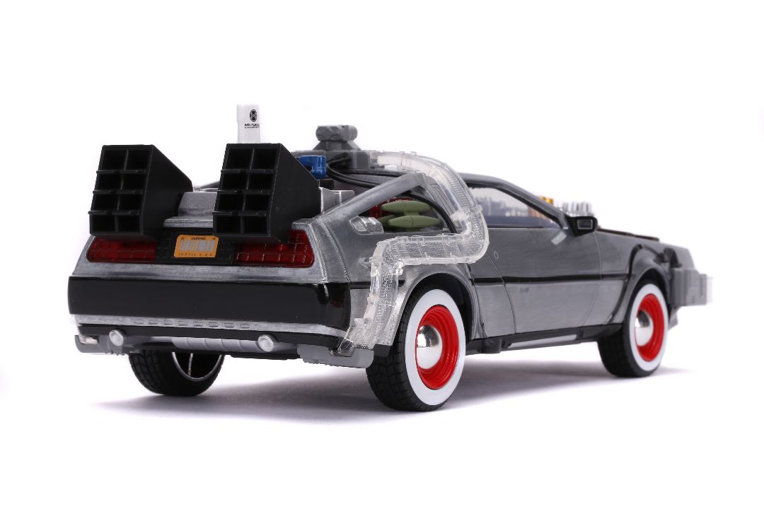 Jada 1/24 "Hollywood Rides" Back To The Future Part III w/ Light – image 5