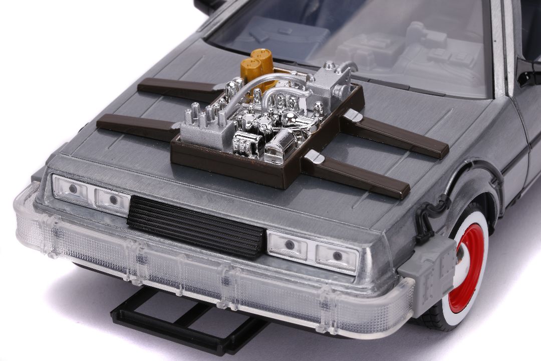 Jada 1/24 "Hollywood Rides" Back To The Future Part III w/ Light – image 13
