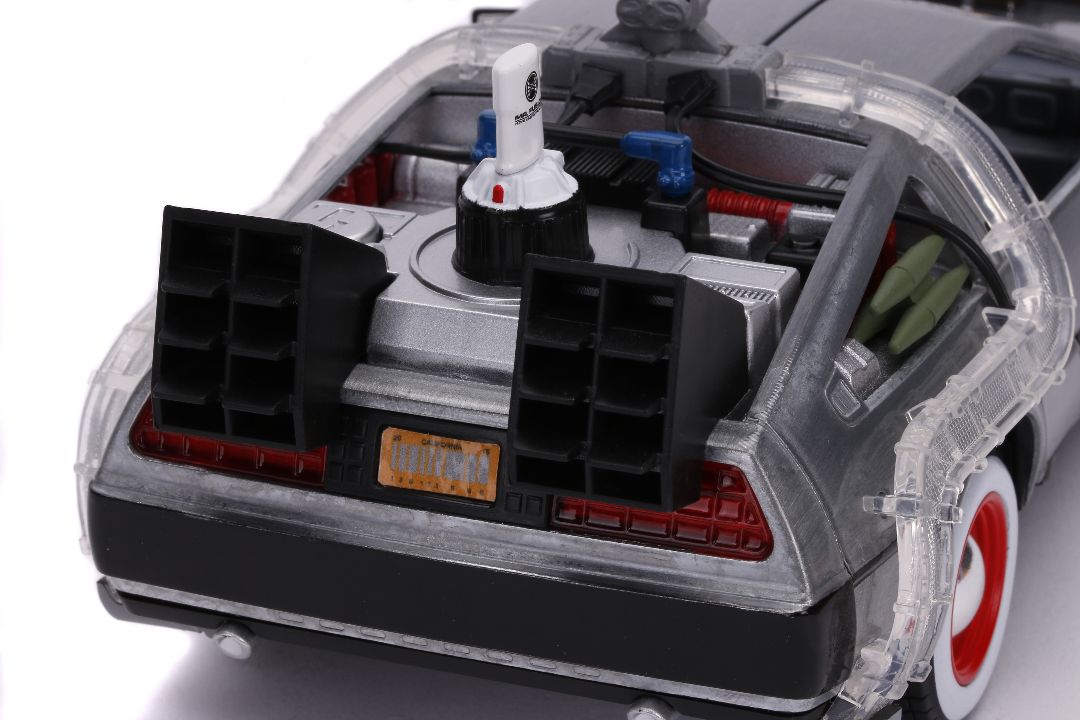 Jada 1/24 "Hollywood Rides" Back To The Future Part III w/ Light – image 11