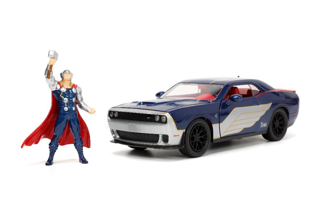 Jada 1/24 "Hollywood Rides" Marvel Challenger Hellcat with Thor – image 2