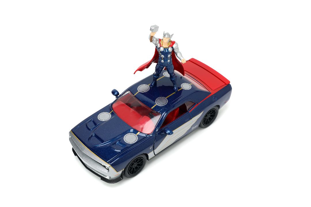 Jada 1/24 "Hollywood Rides" Marvel Challenger Hellcat with Thor – image 3